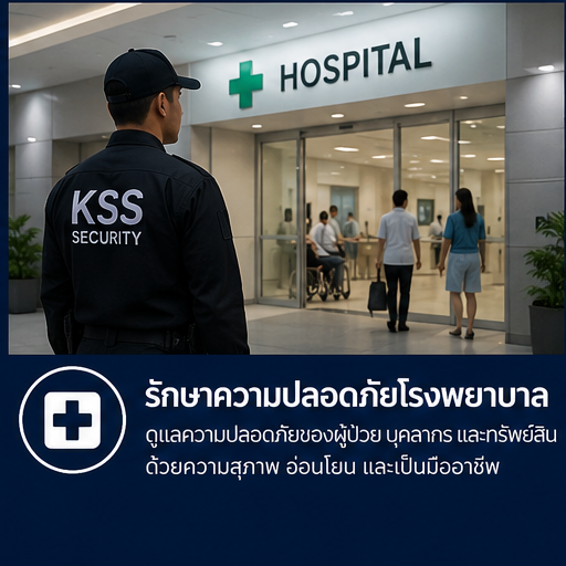 รักษาความปลอดภัยโรงพยาบาล รักษาความปลอดภัยโรงพยาบาล